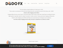 Tablet Screenshot of dodofx.com